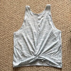 Athleta Light Gray Women's Tank Top